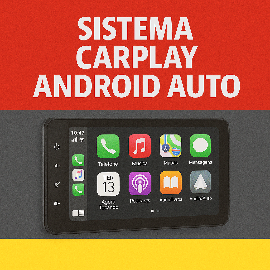 Multimidia Carplay guarulhos Instalação e mão de obra exclusiva